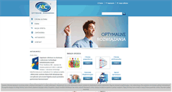 Desktop Screenshot of grupa-abc.com.pl